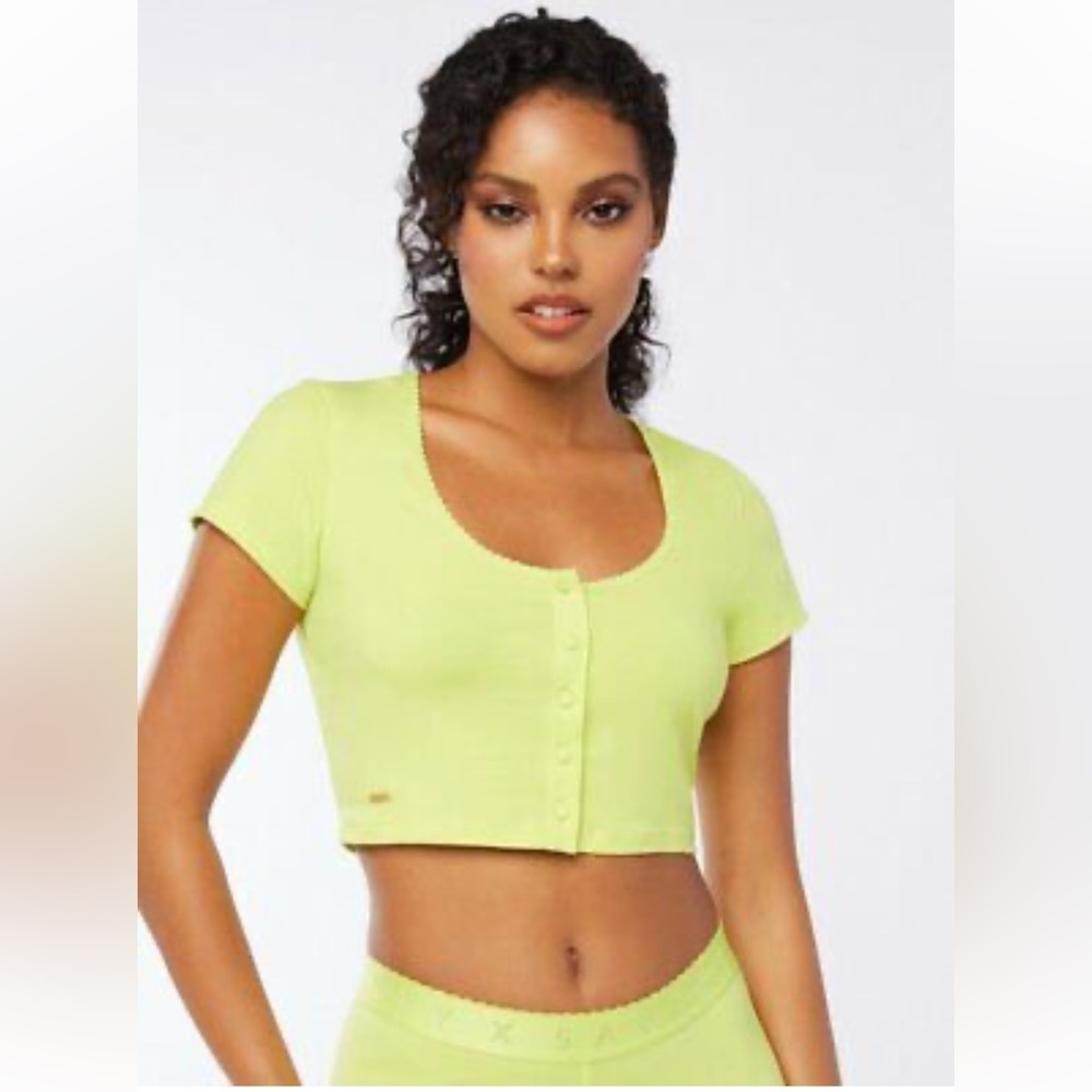 Savage X Fenty Crop Top Size Large